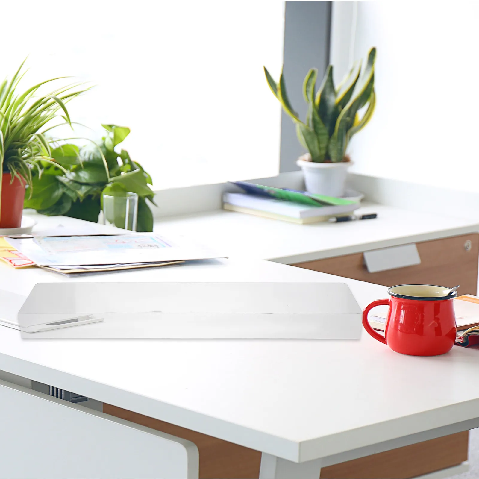 20 Inch Kitchen Counter Gap Filler Stove Side Crevice Cover PVC Waterproof Countertop Extension Board for Oven Sink Refrigerator