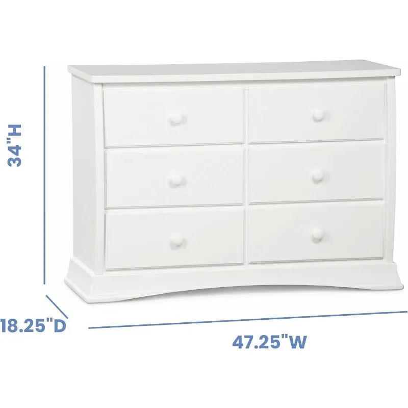 Cômoda com gavetas interligadas - certificação Greenguard Gold