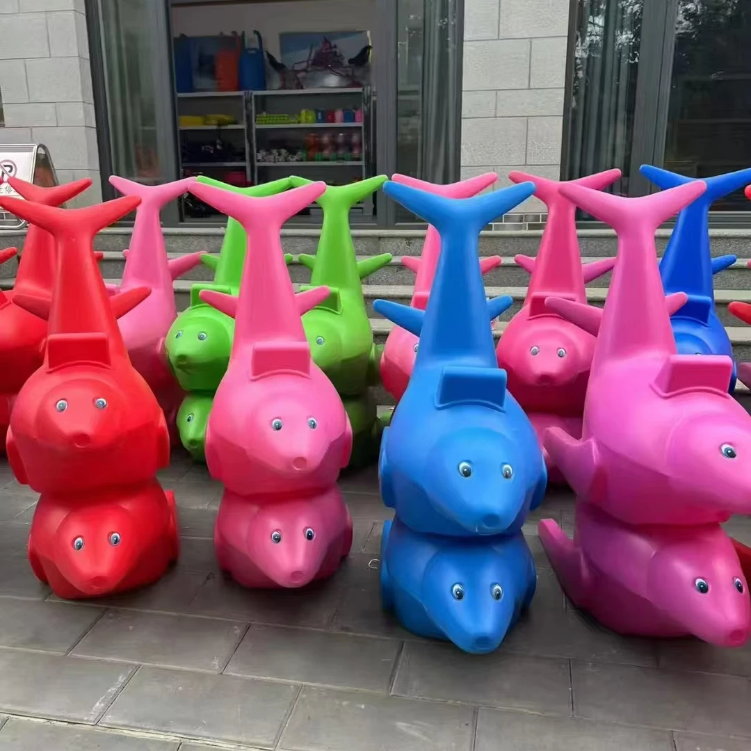 

Commercial Use Seal-shape Ice And Snow Sports Ice Slide Assistant Machine Ice Skating Anti-fall Device