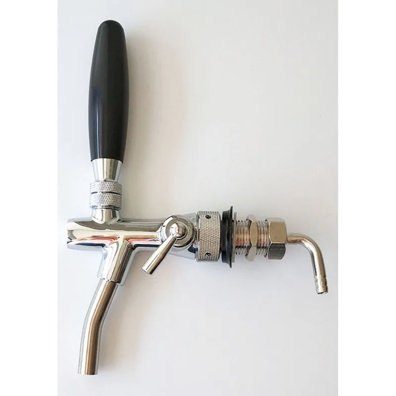 

Chrome plated forged brass distributor beer faucet
