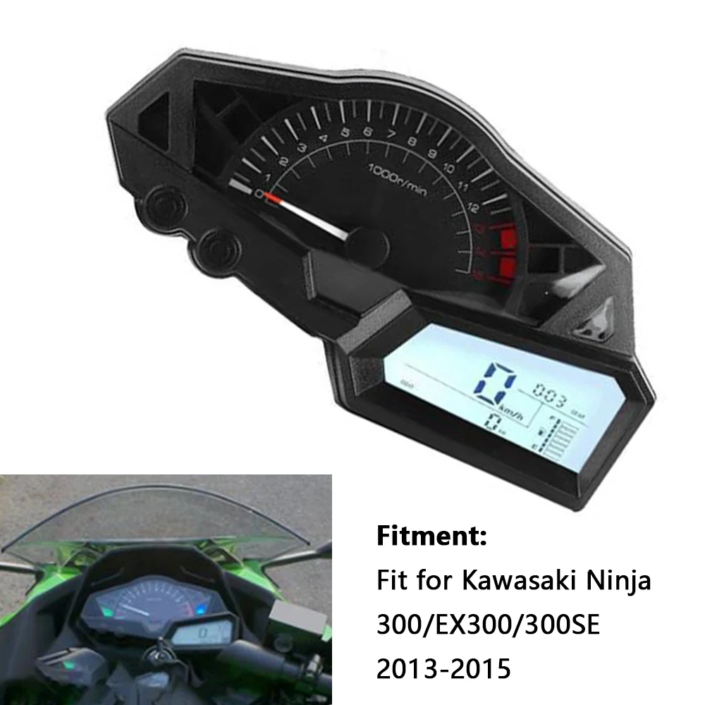 1pcs MotorBike Speedometer Fit for Kawasaki Ninja 300/EX300/300SE 2013 2014 2015