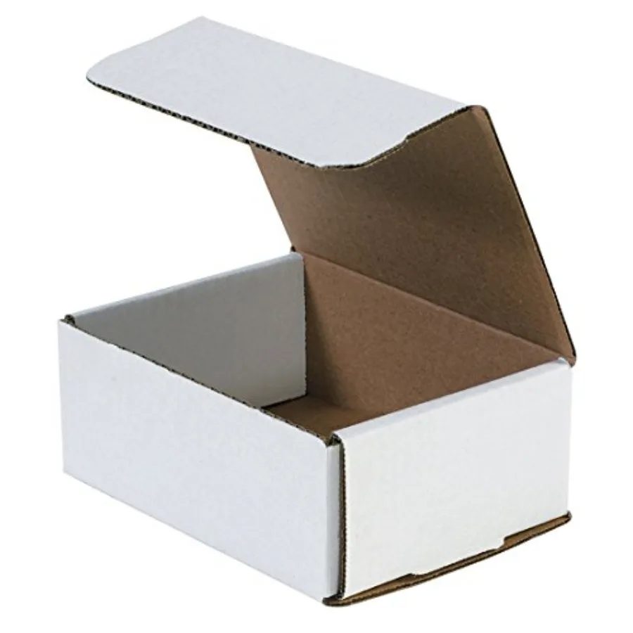 

Белые гофрированные картонные почтовые коробки 11 1/2" x 3 1/2" x 3 1/2", упаковка 50 шт., ударопрочные, для отправки, почтовых отправлений и хранения