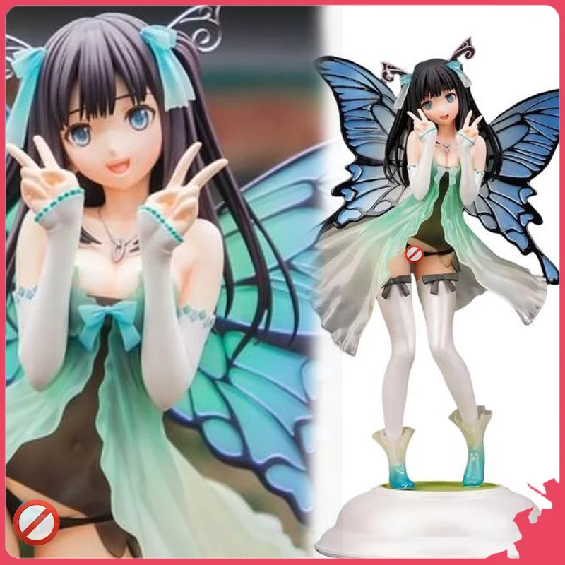 

Butterfly Fairy Handmade Tony Four Leaf Daisy Purple Sun Flower Fairy Daisy Xian Nabel Pretty Girl Decoration Anime Surrounding