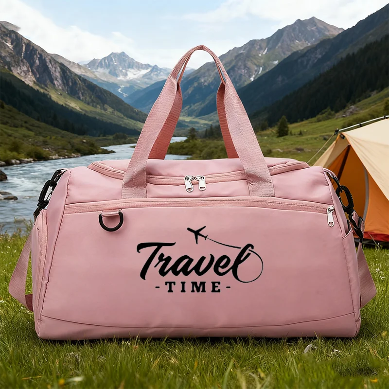 

Большая вместительная уличная водонепроницаемая дорожная сумка, женская сумка через плечо с отделением для обуви, спортивная женская сумка через плечо