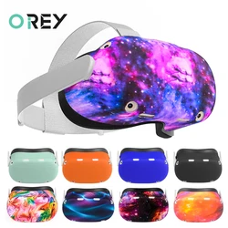 Siliconen Beschermhoes Shell Case Voor Oculus Quest 2 Vr Headset Head Cover Anti-Krassen Voor Oculus Quest 2 vr Accessoires