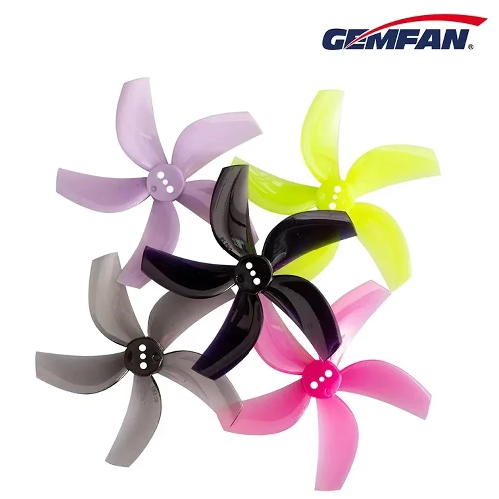 Gemfan D63 5-Blade 2.5inch PC Propeller 1.5mm for RC FPV Racing Freestyle 2.5inch Cinewhoop Ducted Drones 1105 5500KV
