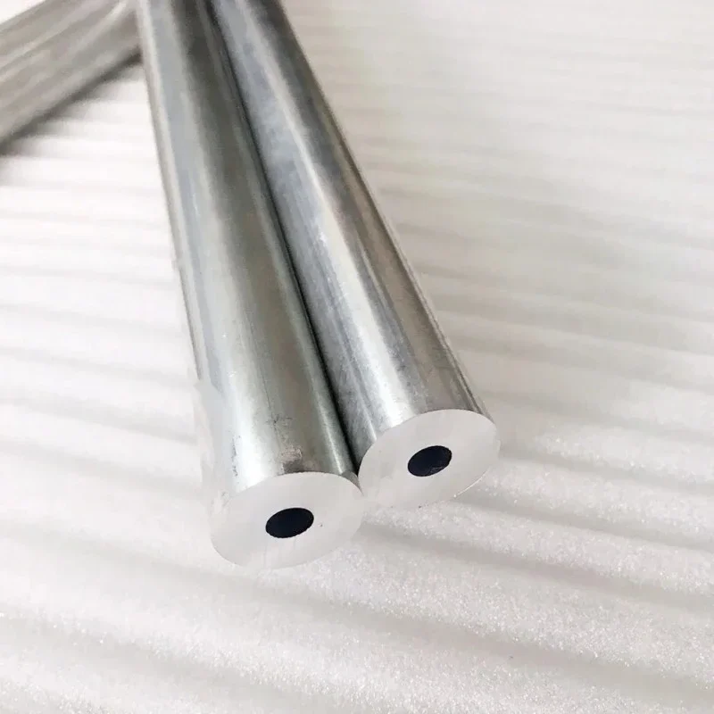 6061 Aluminum Tube Round Hollow Alloy Aluminum Tube Shaft Sleeve Pole CNC Metal DIY Parts OD3-26mm ID10-24mm