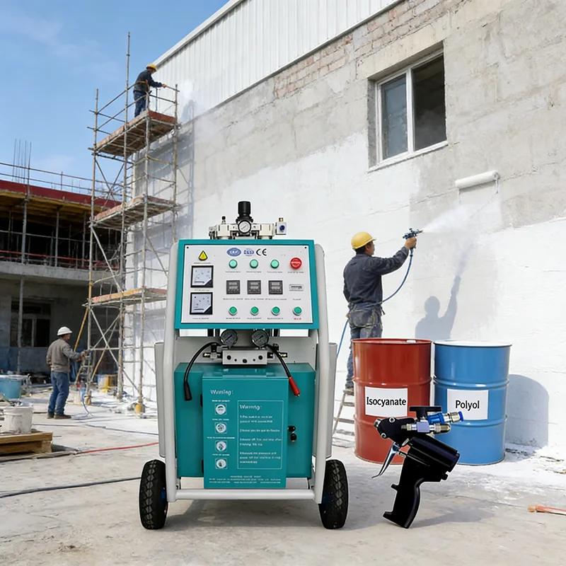 

High Performance Polyurethane Polyurea Spray Equipment with Digital Control Panel for Precise Operation