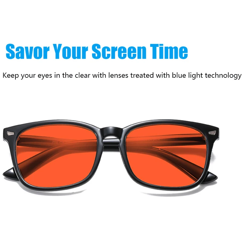 Retro Square Anti Blue Light Glasses Relieve Visual Fatigue Filter Blue Light For Esports Games Computer Office Mobile Phone Use