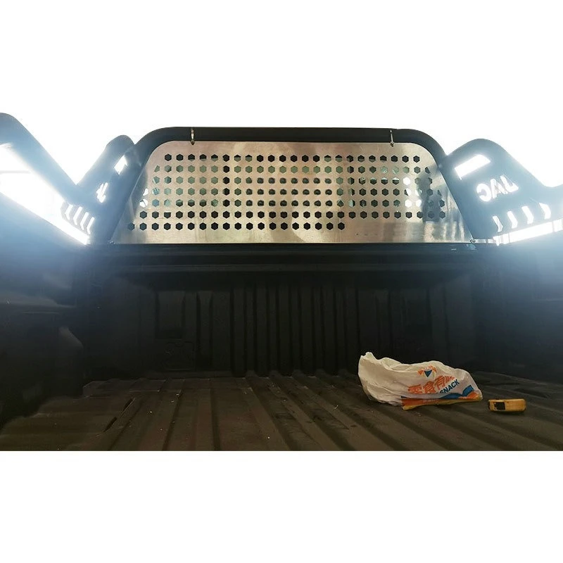 Barra antivuelco para camioneta con protector de malla de acero inoxidable para Great Wall Pao Jianghuai Hunter Navara Rich 6