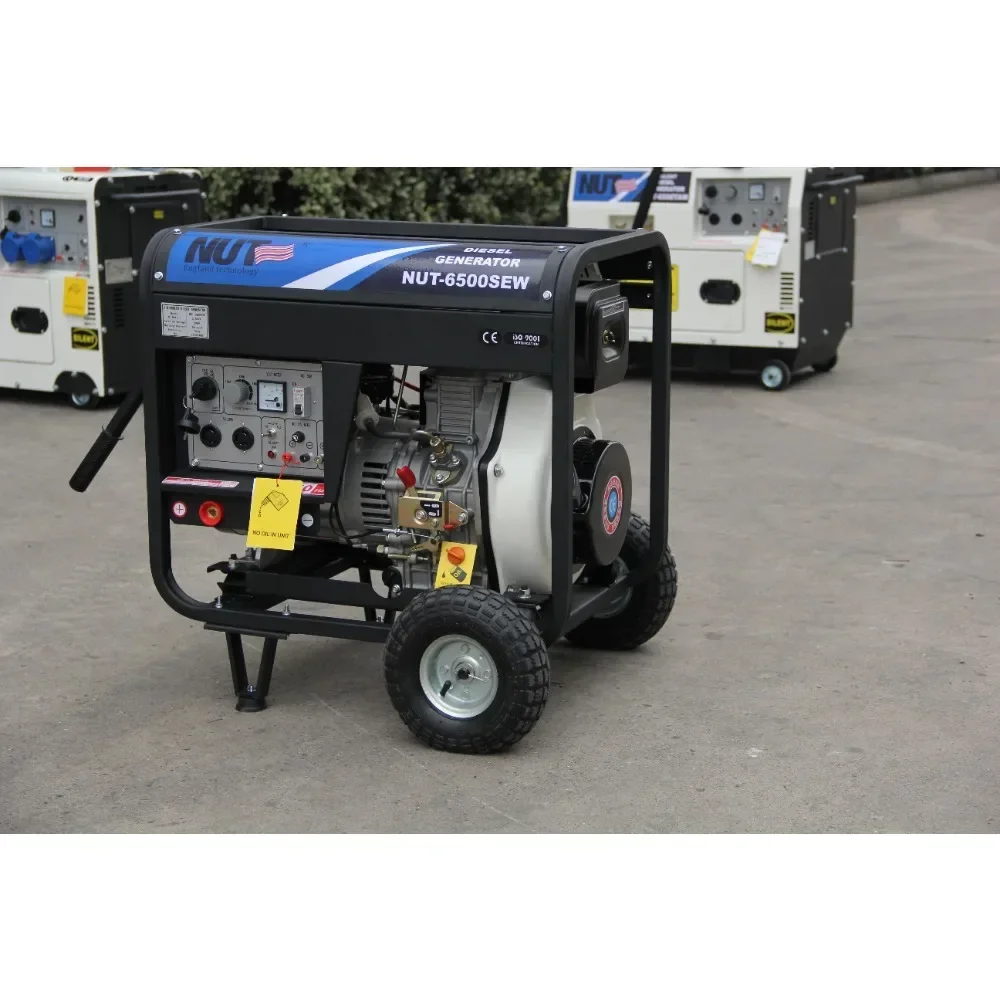 NUT 6.5kva Silence Open Electric Used 30kva Diesel Generator for Sale