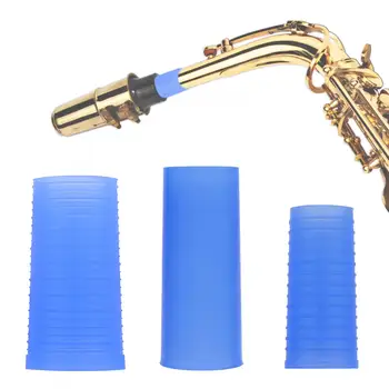 Alto / Soprano / Tenor Saksafon için Saksafon Boyun Mantarı Silikon Malzeme İyi Sızdırmazlık Uzun Süreli Kullanım Saksafon Boyun Eklem Mantarı