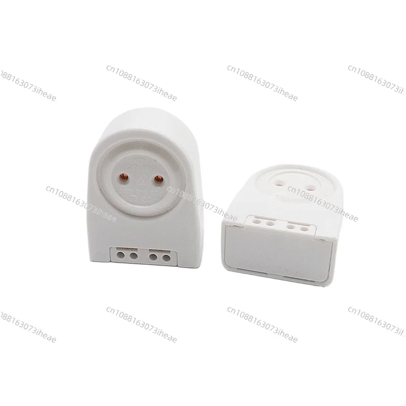 10PCS Marine fluorescent lamp holder G13-F05/B cabin ceiling light G13-B lamp foot LED lamp T8 spring holder DT-217
