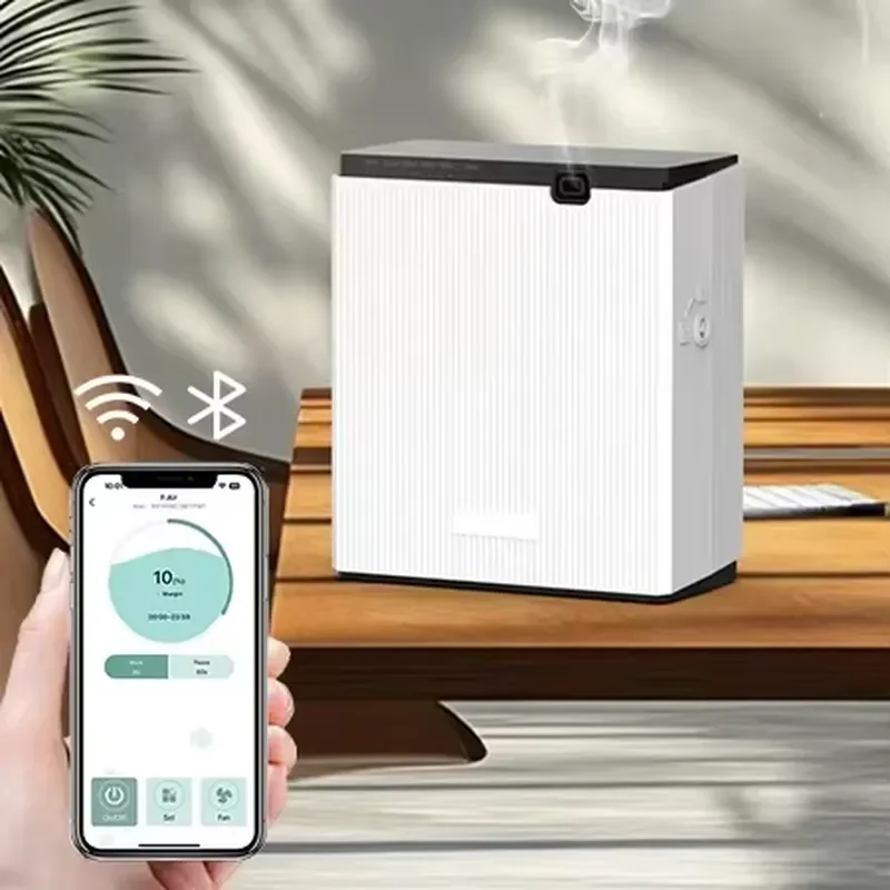 Commercial Scent Diffuser with Radar Sensor Waterless Aromatherapy Diffuser Machine Essential Oil Diffuser for Hotel