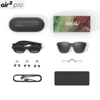 XREAL Air 2 Pro smart AR glasses: electrochromic black technology, aerial projection + real-time translation integration, strong