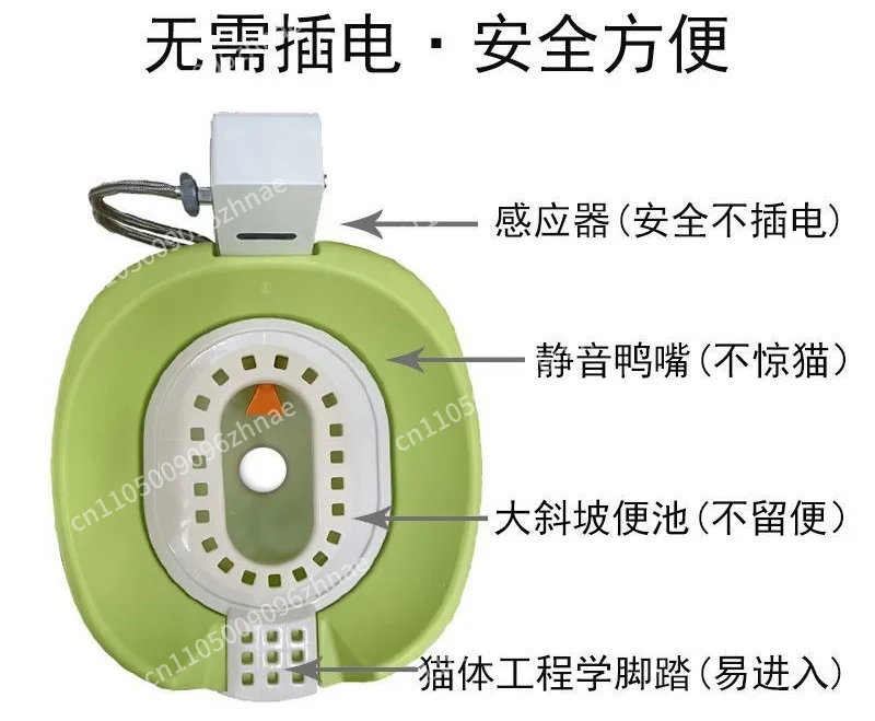

Automatic Flushing Cat Toilet Induction Smart Cat Litter Box Cat Toilet Open Pet Squatting Potty Dog Toilet