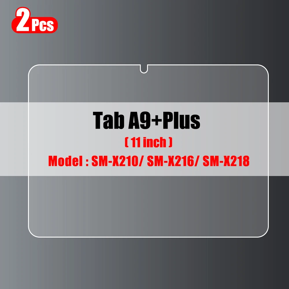 2 STKS Gehard Glas Screen Protector voor Samsung Galaxy Tab S11 Ultra S10 Fe Plus Tab S10 Lite A11 Plus A9 A11 + A9 + Film - afbeelding 1