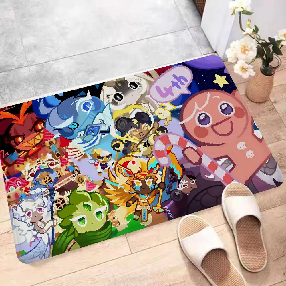 Popular Game C-Cookie R-Run K-Kingdom Hallway Carpet INS Style Soft Bedroom Floor House Laundry Room Mat Anti-skid Bedside