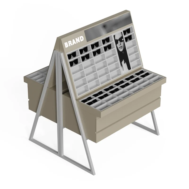 

Floor Stand Sunglasses Eyeglasses Holder Organizer Display Storage Cabinet Eyewear Optical Store Display Stand