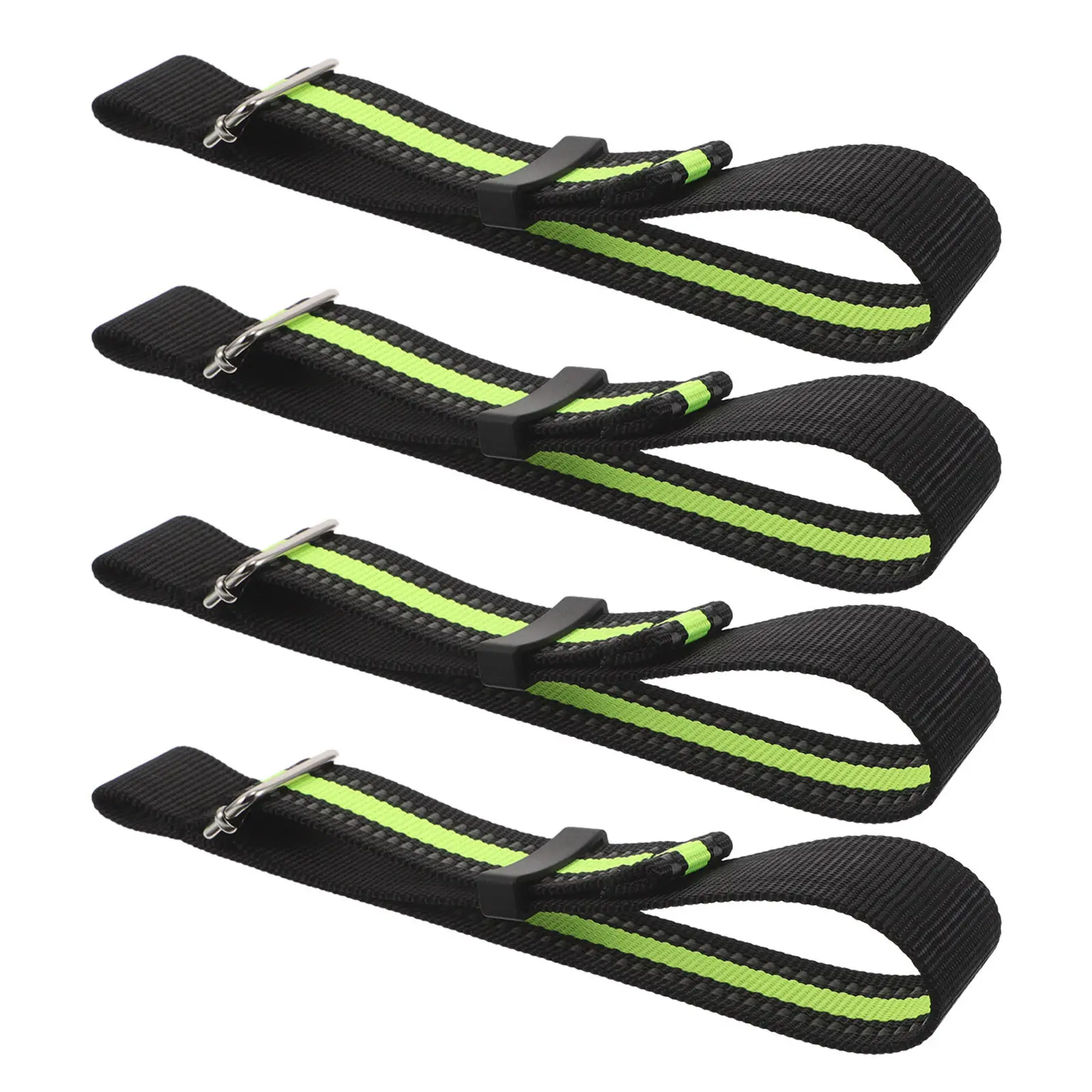 

4Pcs Ski Brake Retainer Bands Sturdy Adjustable Ski Strap System for Fast Installation Reliable Braking on Icy Terrain Snowboard