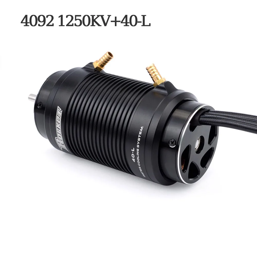 OVERTREFFEN HOBBY Rocket-RC 4092 1520KV 1250KV borstelloze motor waterkoeling jas 5,0 mm as voor 1000 mm (of boven) RC boot auto