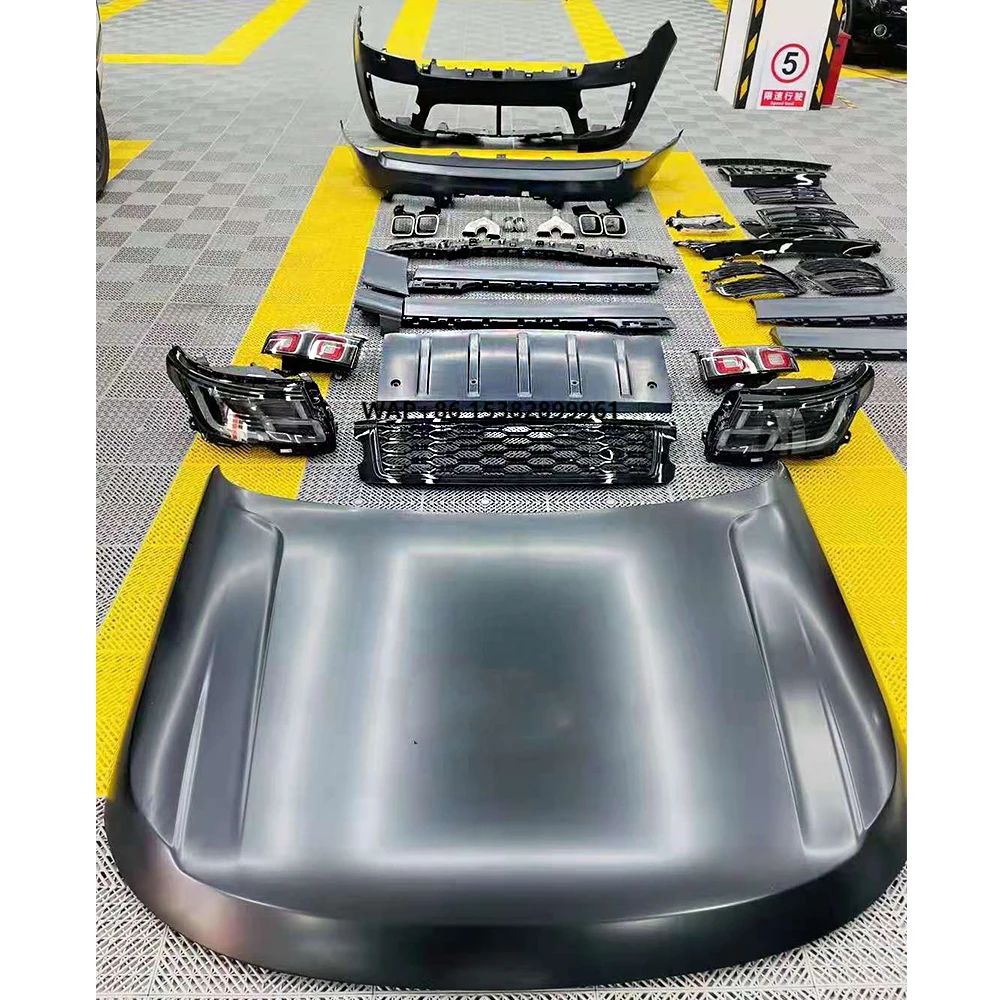 

Factory Price Car Kit Upgrade SVO BodyKit Fit for Range Rover Vogue L405 2013-2017 Facelift to SVO Car Body Kit with Auto Lamps
