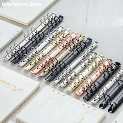 A6 A5 B5 Stationery  Accessory DIY Notepad Metal Binder Clip Loose-leaf File Folder Notebook Binding Hoops Ring Binde