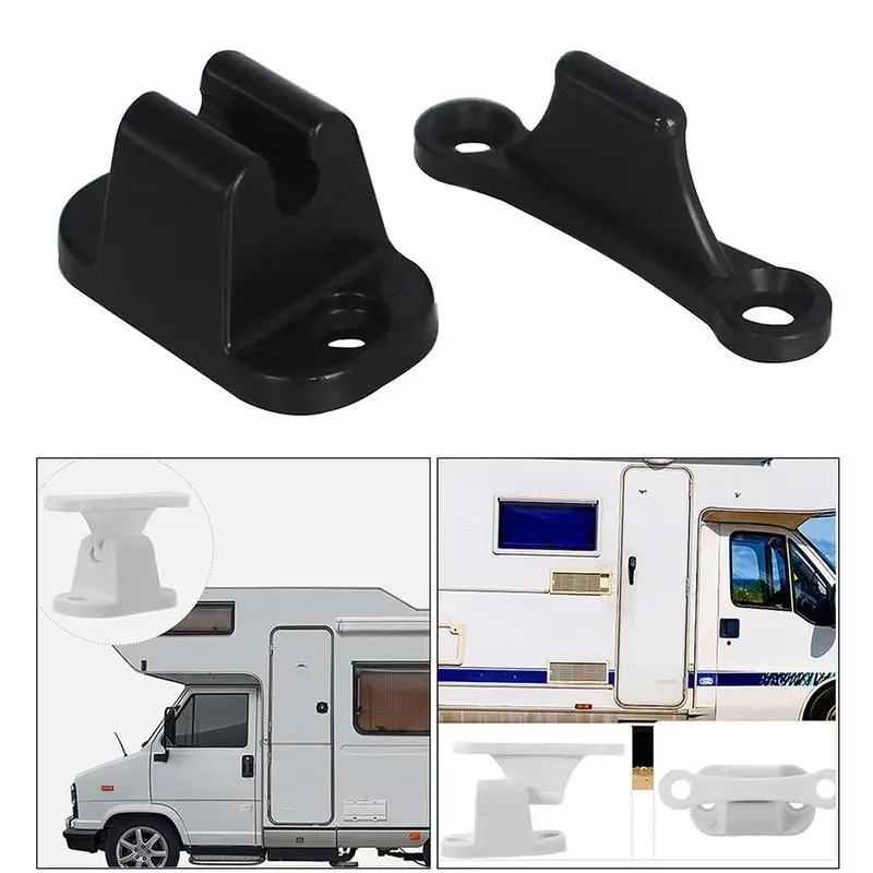 

T Shape RV Door Retainer Catch Latch Kit Door Stop Holder for Caravan Camper Motorhome Boat Accessories