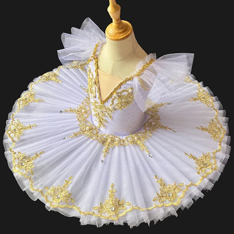 Blue Professional Ballet Costume Classic Cygnet Swan Lake Ballerina Ballet Tutu Child Kid Girl BlueBird Party Dance Ballet Dress