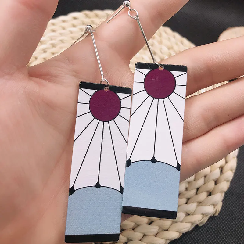 Anime Lovers' Dream: These Acrylic Earrings Are Absolutely Gorgeous and a Perfect Match for Any Style.