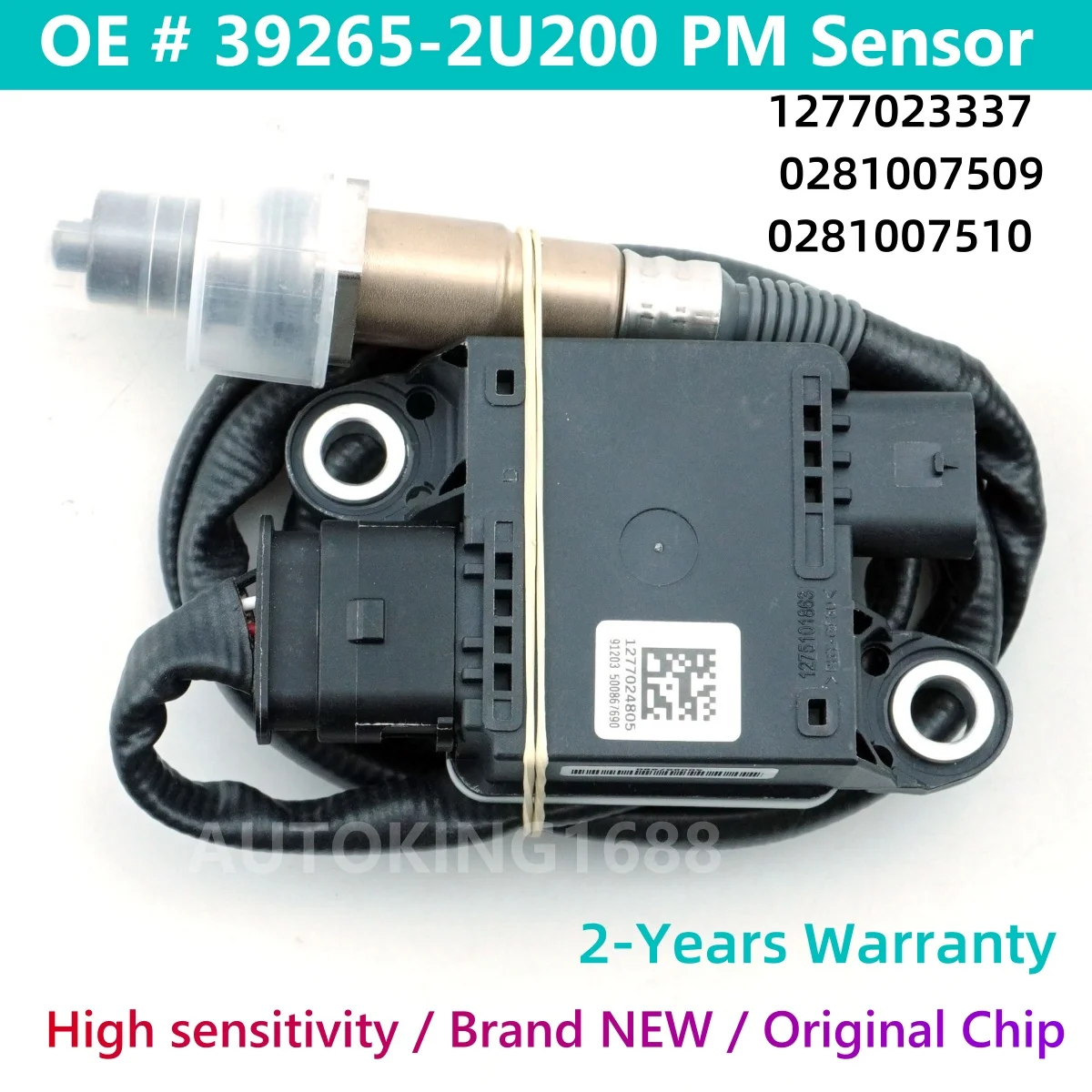 

39265-2U200 For Hyundai Tucson 2018-2020 Car Particulate Matter Sensor PM Sensor 1277023337 0281007509 0281007510