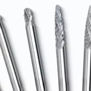 10pcs 3mm Shank Double Carbide Rotary Burrs Set Hard Alloy Milling File For Metal Steel Aluminum Grinding Carving Tool Kit