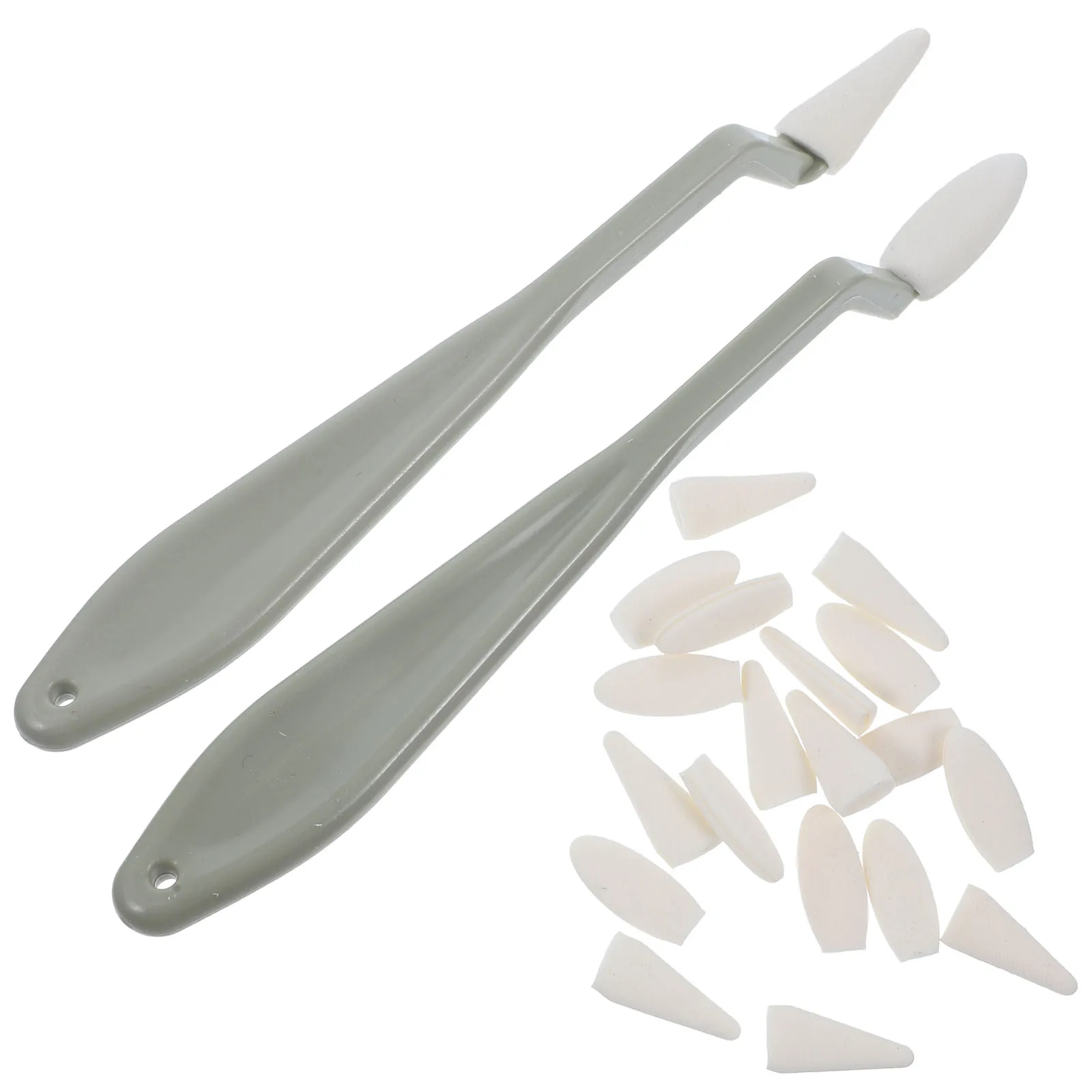 1 set Sponge Head Plug Blending Stumps Sketch Drawing Tools Set Eraser for Charcoal Artists Bulk Tree Stumps