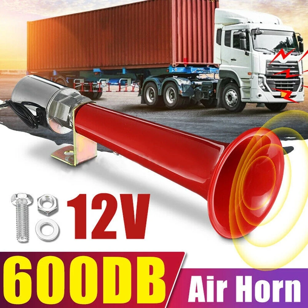 Whistle Sound Air Horn 12/24V For Trucks Bus Van Minibus Automobile Cars Auto Yachts Powerful And Durable Air Horns