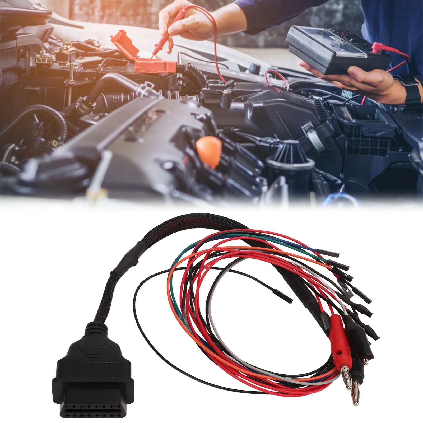 

OBD2 соединительный кабель портативный мощный коммутационный Tricore ECU кабель для программирования инструмент замена для Fiat 6F3 6JF 8DF 5SF3