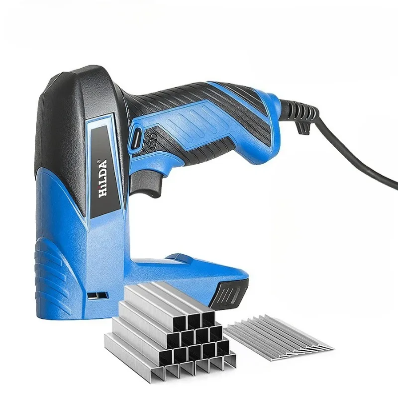 

Портативный электрический гвоздезабиватель для дома и дачи, для прямых и кодовых гвоздей, двойного назначения