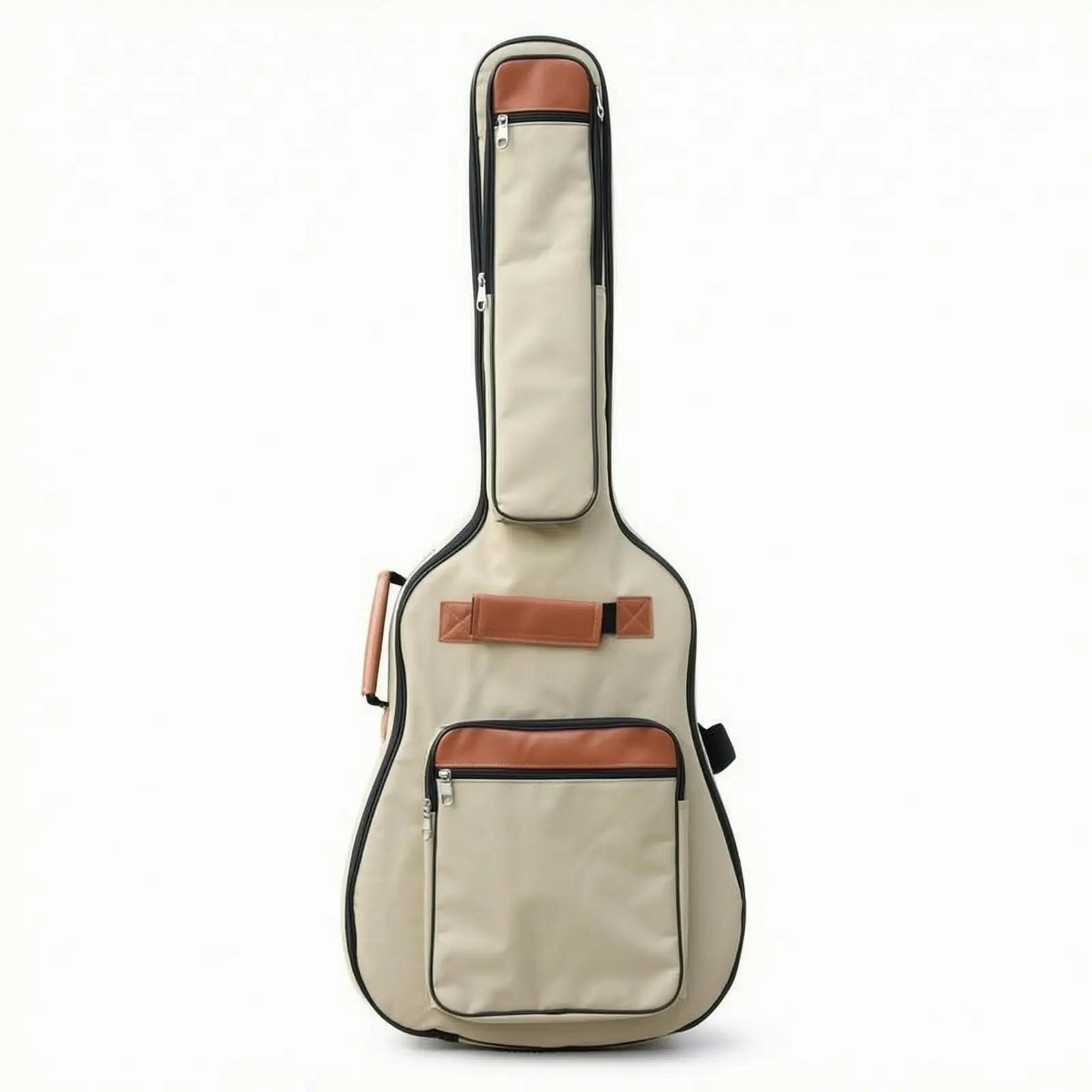 Guitar Transport Bag for 41 Inch Acoustic with Hands Free Carry and Thick Padding Protection