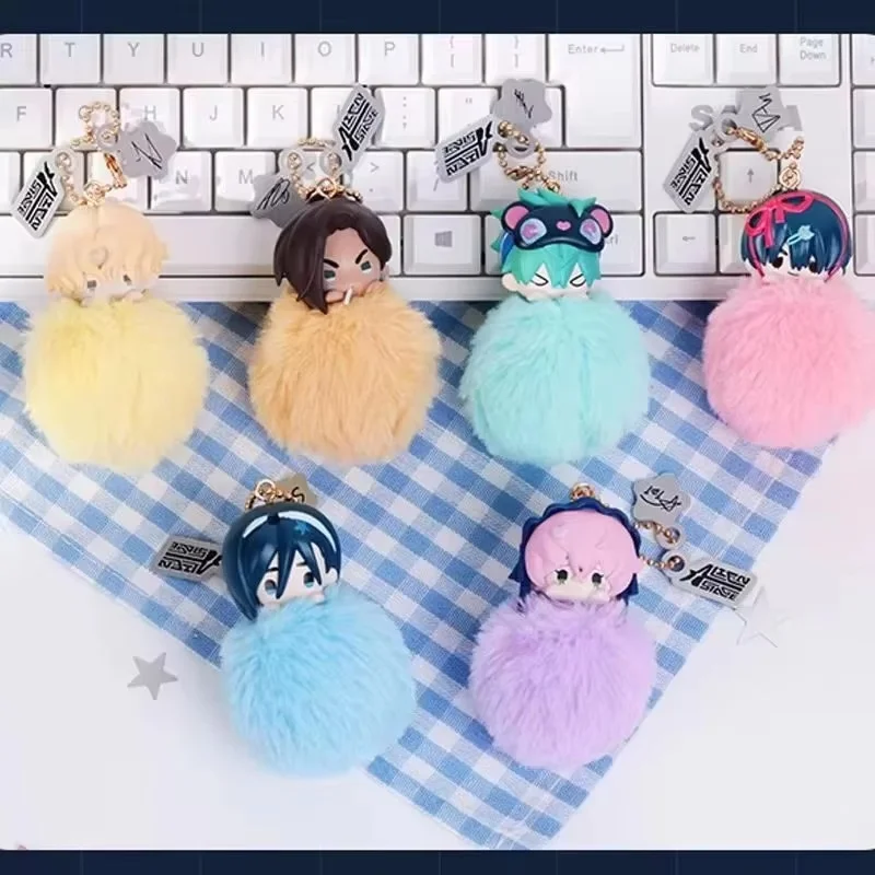 

In-Stock Genuine New Alien Stage Free Stage Hair Ball Series Blind Box Plush Pendant Cute Toy Comics Vendor Fan'S Kawaii Gifts