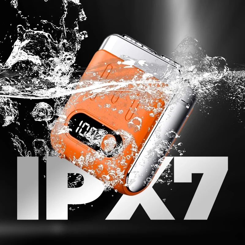 Mini Double Head Electric Shaver USB Rechargeable Waterproof Travel Rotary Razor Portable Men Hair Beard Trimmer Electric Razor