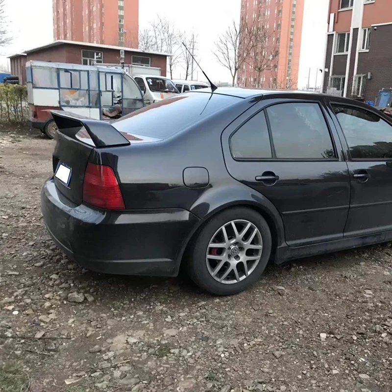 Suitable For Old Volkswagen Bora R 2001-2008 Modified Gloss Black Rear Spoiler Tail GT Style Install High Spoiler