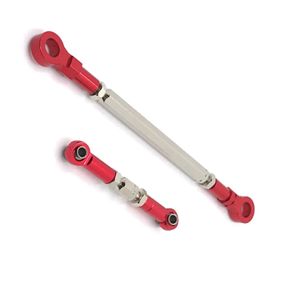 AS96-Metal Steering Rod Servo Link Rod For HB ZP1001 ZP1002 ZP1003 ZP1004 1/10 RC Crawler Car Upgrade Parts