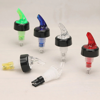 2pcs 30ml Automatic Measured Bottle Pourer Quick Shot Measure Pourer for Drinks Wine Cocktail Spirit Dispenser Home Bar Tools