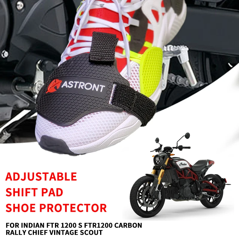 Motorcycle Adjustable Gear Shifter Pad Boot Shoe Protector Guard For Indian FTR 1200 S FTR1200 Carbon Rally Chief VINTAGE Scou