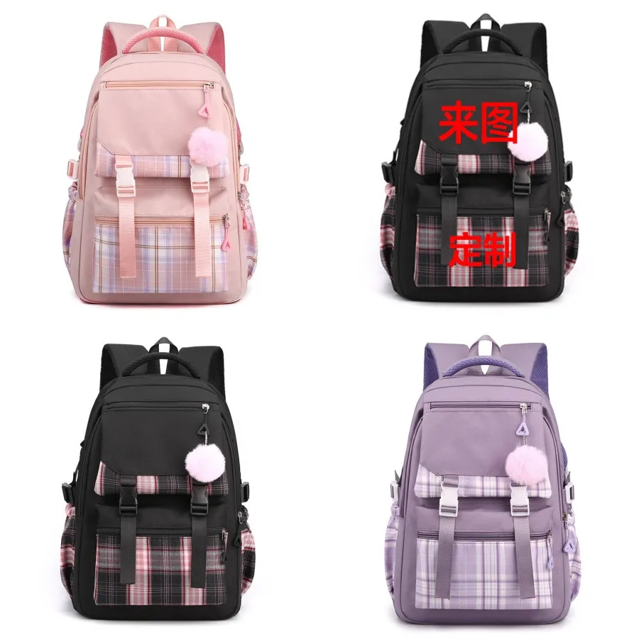 

【New style】- popular cartoon pattern Star Baby primary school junior high school schoolbag male and female students backpack ba