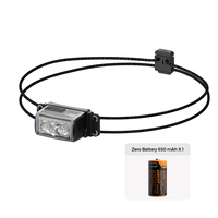 FLEXTAIL TINY HELIO 600Z | 6-Mode Ultra-Light LED Headlamp w/ Rechargeable Battery for Camping, Hiking, Running & Fishing
