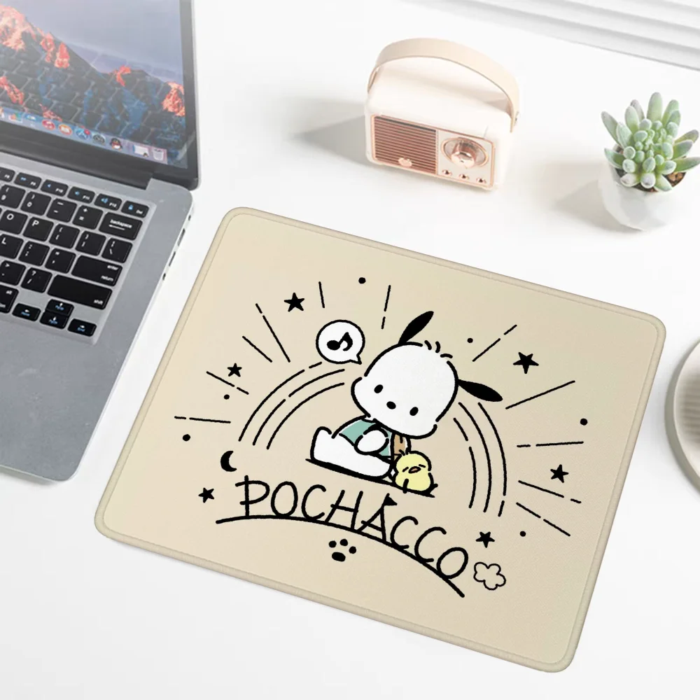 Pochacco Sanrio Mouse Pad Gamer Cute Mouse for Computer Small Kawaii Gaming Laptop Mausepad Keyboard Mat Pc Accessories Wireless