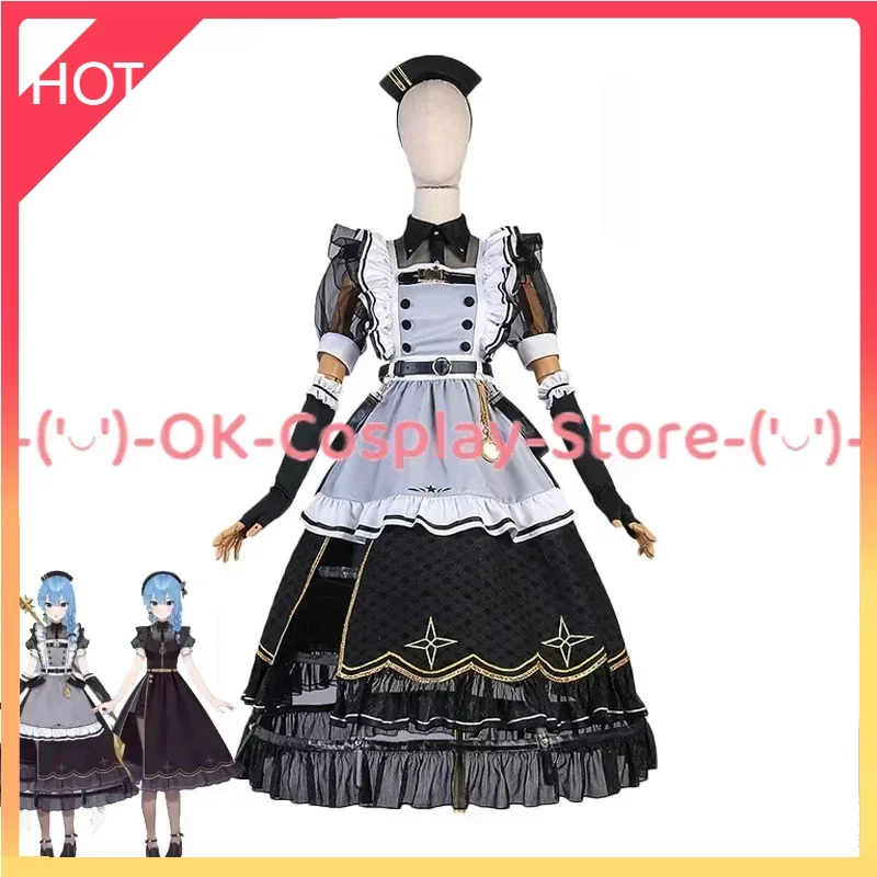 Hoshi machi Suisei Cosplay Kostüm Frauen niedlichen Dienst mädchen Kleid Anime Kleidung Halloween Karneval Uniformen nach Maß