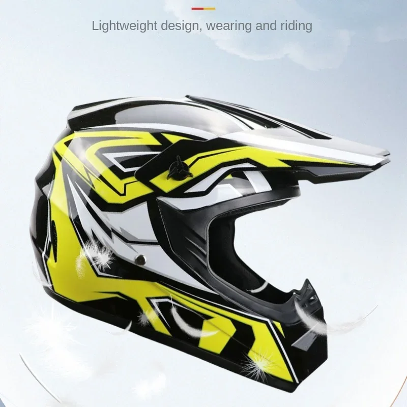 Motocross Helmet Small Lightweight ABS All-season Full-cover Motorcycle Electric Motorcycle Helmet