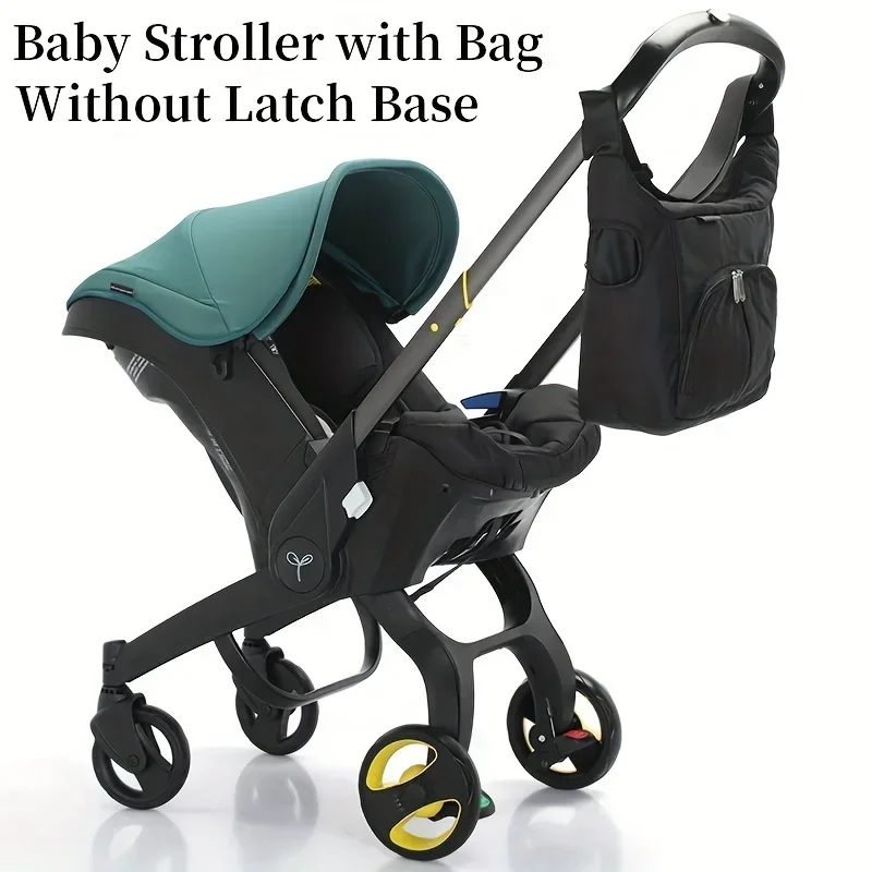 Baby Stroller 3 in 1 Pram Carriages For Newborn Lightweight Buggy Travel System Multi-function Cart