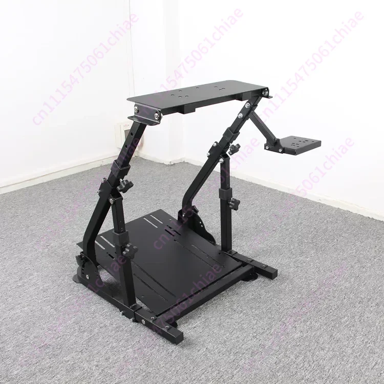 Folding Racing Simulation Steering Wheel Game Bracket Mounting Panel Reinforcement for Enhanced Stability